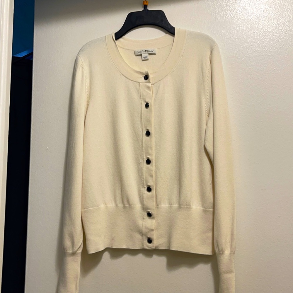 Banana Republic Silk Cotton Cashmere Button Down